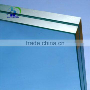 4+1.14+4mm tempered glass laminated safe glass for sale for fence balustrade