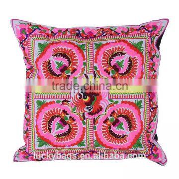 2016 New design embroidery pillowcases full decorative throw pillow covers seat cushion