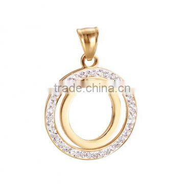 Fahshion Stainless Steel Jewelry Gold 18k Plating Letters Pendant Necklace photo-6