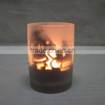 Wholesale Various Design Frosting Galss Candle Holder for Ceremony photo-2