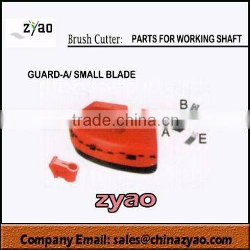 spare parts for working shaft of brush cutter, guard with small blade