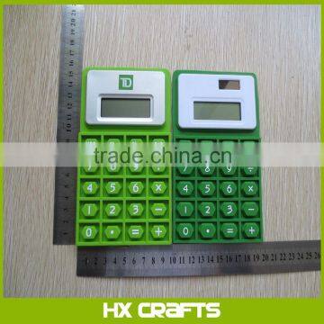 2014 New Arrival Silicon Waterproof Calculator,Custom Logo Is Available