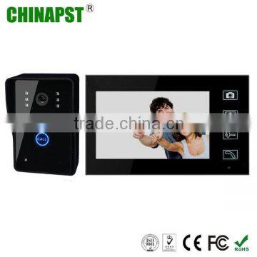 2.4Ghz 7'' TFT LCD screen Wireless Video Door Phone with Touch Key Wireless Colour Video Door Phone PST-WVD07T