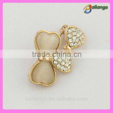 2015 beautiful rhinestone kids brooch for party decorative