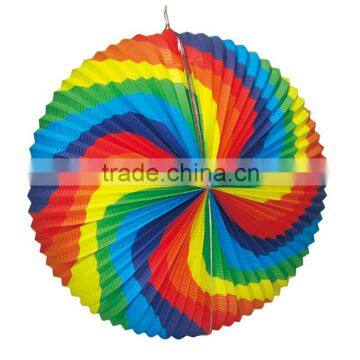 Colourful party decoration accordion paper lanterns