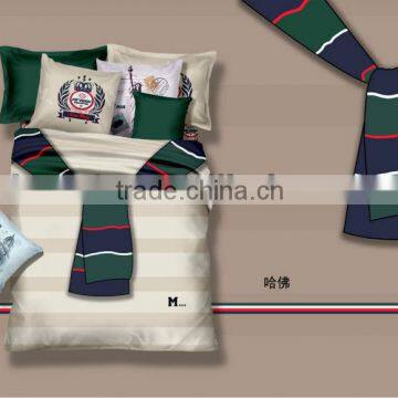 new 2014 3d 100% cotton design, wholesale 4pcs, 6pcs, 8pcs comforter bedding set