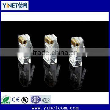 High quality CAT5e unshielded RJ45 Modular Plugs,rj45 crystal Connector