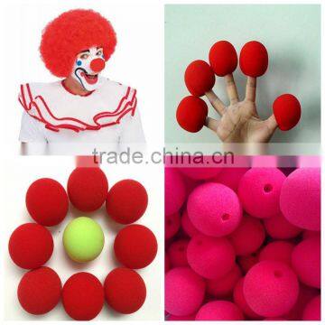 2015 Kids Novelty Red Foam Clown Nose