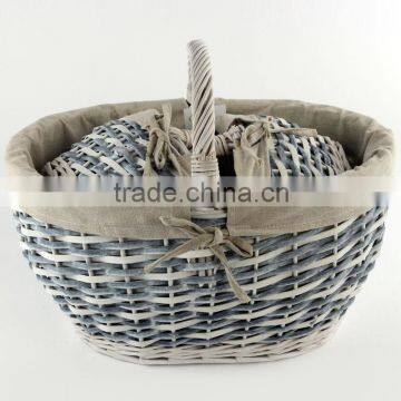 woodchip storage basket