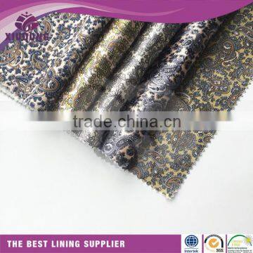 Wholesale Cheap Polyester Satin print Fabric /100 Polyester Satin fabric For garment /satin for lining inner lining