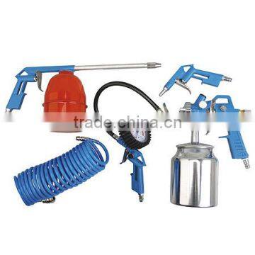 DIY most popular garage tool air compressor basic 5pcs spray gun kit K5-S