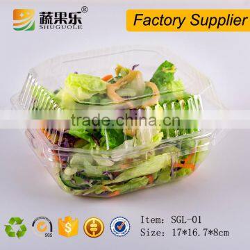 Disposable Plastic Salad box with lid
