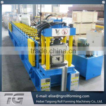 Half Round Color Steel Sheet Gutter Roll Forming Machine photo-2