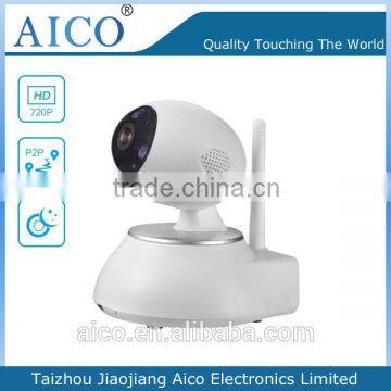 cn AICO smart home white dome wireless wifi p2p cctv chinese 720p free driver hd webcam