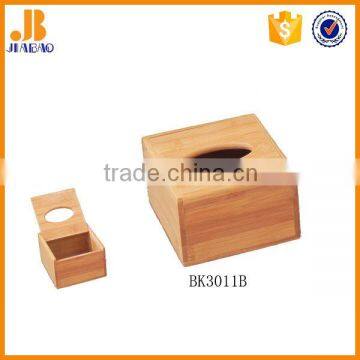 tableware home easy open cover natural color square bamboo nakinp box