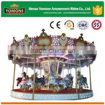 Attractive Musical Theme Park Amusement Rides Carousel Rides for Sale