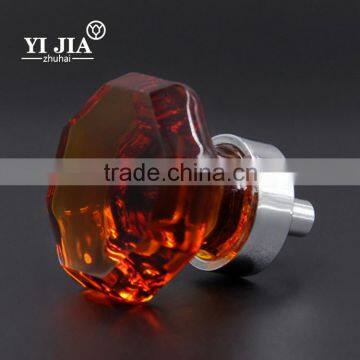 Luxury Furniture Crystal Handles Kitchen Chrome Cabinet Door Knob