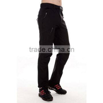 High quality mens sports ployester track pants quick dry hiking pants