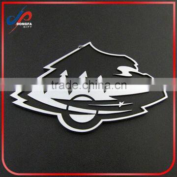 DETROIT LIONS CHROME EMBLEM
