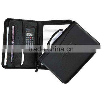 high Quality Leather Presentation Folder A4 Conference File Holder