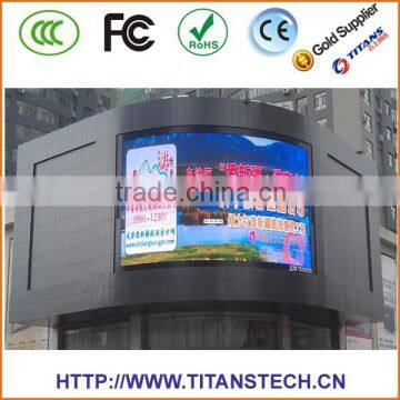 2016 New xxx Images HD LED Display Semi-outdoor P10 DIP Blue LED Display Module 320*160mm LED