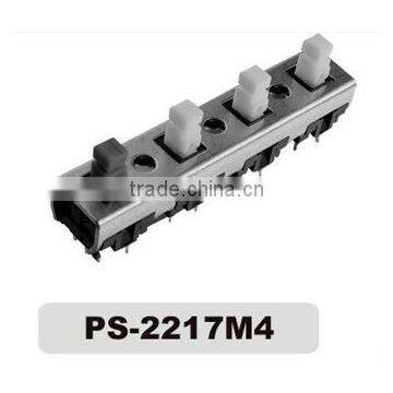 PS-2217M4 metal push button switch