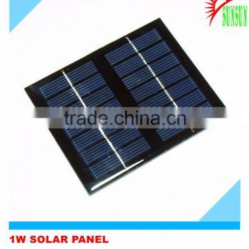 1W small PET/epoxy solar panel