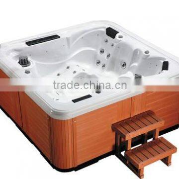 Factory big promotion high quality outdoor hot tub for 5 person
