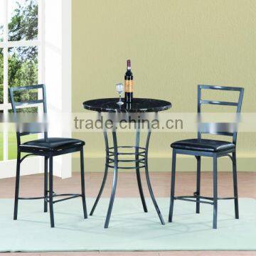 round mini bar table