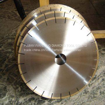 diamond sintered saw blade for marble block cutting and grinding