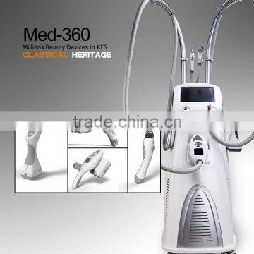 Vacuum+ Mechanical Roller + RF+LED+IP Machine Radio Frequency System Remove Wrinkles