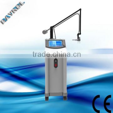 Beauty machine promotion skin resurfacing/ scar removal RF tube Co2 laser machine co2 laser skin whitening machine