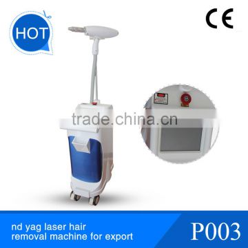 Q Switch Laser Machine Long Pulse ND Yag Epilation Laser Permanent Laser Hair Removal/tatoo Removal Machine For Beauty Salon 1-10Hz