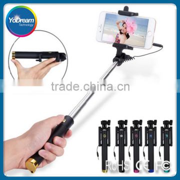 Extendable Handheld Selfie Stick Monopod Tripod for Iphone 4 5 6 6s Plus I6s Samsung Note 5 S6 G9200 Pau De Self Perche Selfies