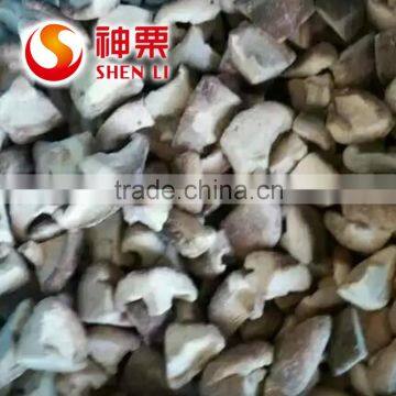 Frozen Cutting Quarter Shiitake mushrooms