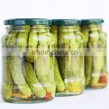 Pickled baby cucumbers / gherkins/ cornichons