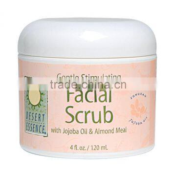 private label service natural gentle jojoba oil facial scrub