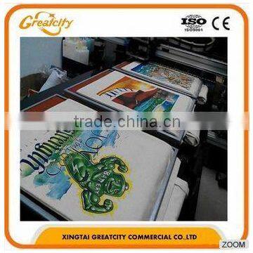 Printing Machine With Three Die Cutting Station,With Sheet Conveyor