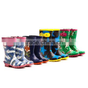 Custom Made Waterproof Fashion Rubber Rain Boots for Ladies or Women photo-6