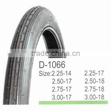 New 4.50-18 motorcycle tire from tire factory