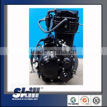 zongshen water cooled 200cc black engine for 3 wheel motorcycle