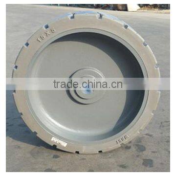 Aerial Work Platform Genie Haulotte Upright Snorkel Mobile Scissor Lift Solid Tire Wheel 15x5 photo-3