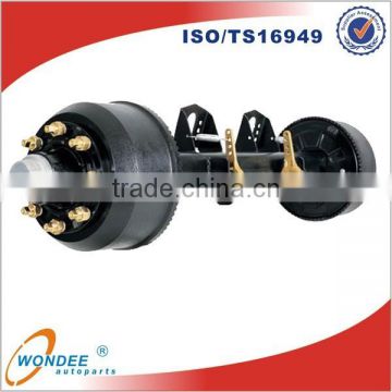 China Factory Square Beam 12T German BPW Axle