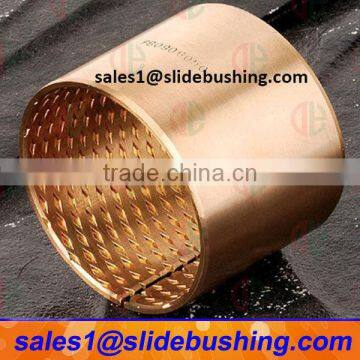 PRMF455045 FB090 Wrapped Flange Sleeve Bearing Bronze-wrapped Bearing with oil holes Hydraulic Piston Cylinder FB09G Bushing