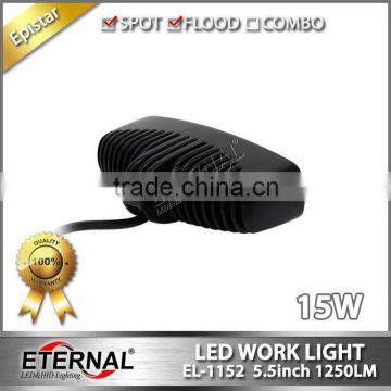 15W 5.5in Single Row Light Bar Truck Tractor Trailer 4x4 Powersports Spot Led Work Light Lamp photo-5