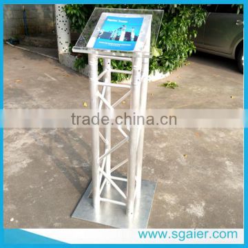 6082-T6 Aluminum Truss podium/lectern/rostrum factory price