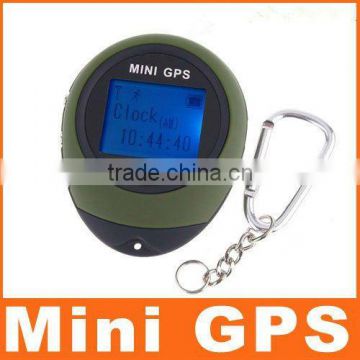 Mini Handheld Keychain GPS Navigation For Outdoor Sport Travel