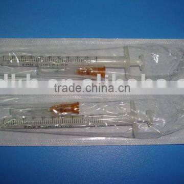 Disposable 2parts syringe