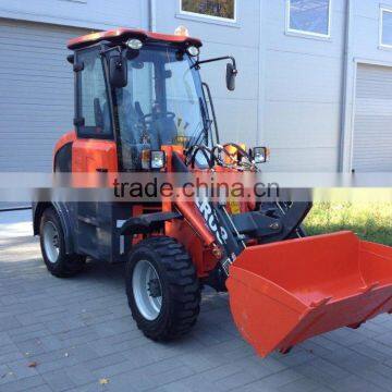 Everun ER08 Small Wheel Loader With Snow Blade photo-4
