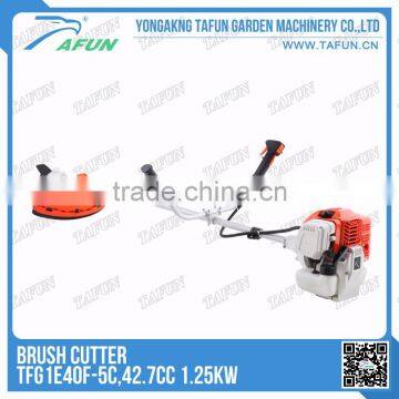 TFG1E40F-5C 43cc 1.25kw 2 stroke grass cutter